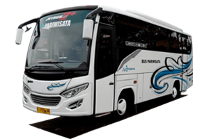 sewa bus medium lombok